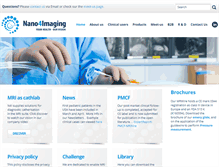 Tablet Screenshot of nano4imaging.com